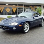 XK8 Parts - Jean LF's Classic Looking XK8 Convertible Waiting to be shipped from Miami to new home in France