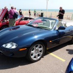 Roy S's Previous XK8 Convertible on the London to Brighton Run in the UK !