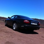 XK8 and XKR Parts Gallery - Remy R's Earl XK8 on the side of a Volcano on the Reunion Island !!